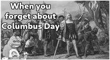 I forgot Columbus Day on Monday and this happened by Car Podcasting